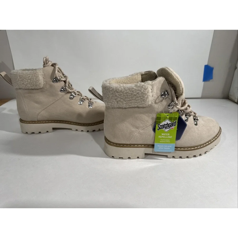 Sonoma Boots Women's 7 Margarita Cream Hiking Ortholite Scotchgard Protector - Picture 4 of 16